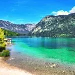 Lago Bohinj salvaje