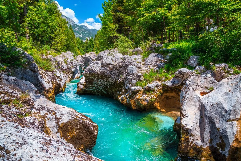Gargantas eternas del Valle de Soča